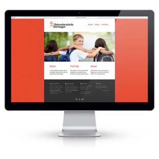 Sekundarschule Dormagen - WordPress Webdesign von SagurnaDesign